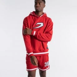 BOXRAW Men 36 By Teddy Atlas Hoodie - Red Clothing