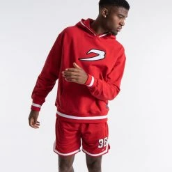 BOXRAW Men 36 By Teddy Atlas Hoodie - Red Clothing