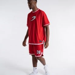 BOXRAW Men Clothing 36 By Teddy Atlas T-Shirt - Red