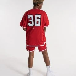 BOXRAW Women 36 By Teddy Atlas T-Shirt - Red Clothing