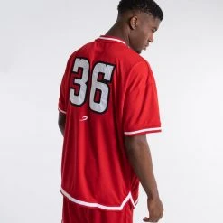 BOXRAW Men Clothing 36 By Teddy Atlas T-Shirt - Red