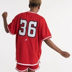 BOXRAW Women 36 By Teddy Atlas T-Shirt - Red Clothing