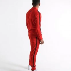 BOXRAW Men Tank Jacket - Red