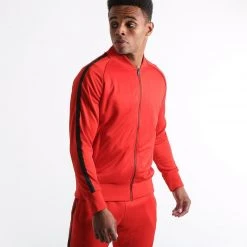 BOXRAW Men Tank Jacket - Red