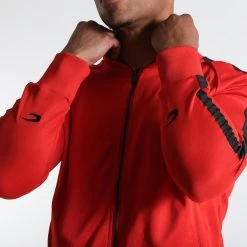 BOXRAW Men Tank Jacket - Red