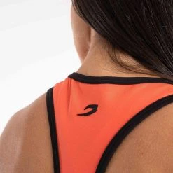 BOXRAW Women Valerie Cropped Tank - Coral