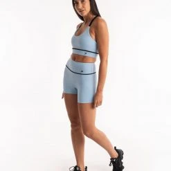 BOXRAW Women Valerie Cycling Shorts - Baby Blue Clothing