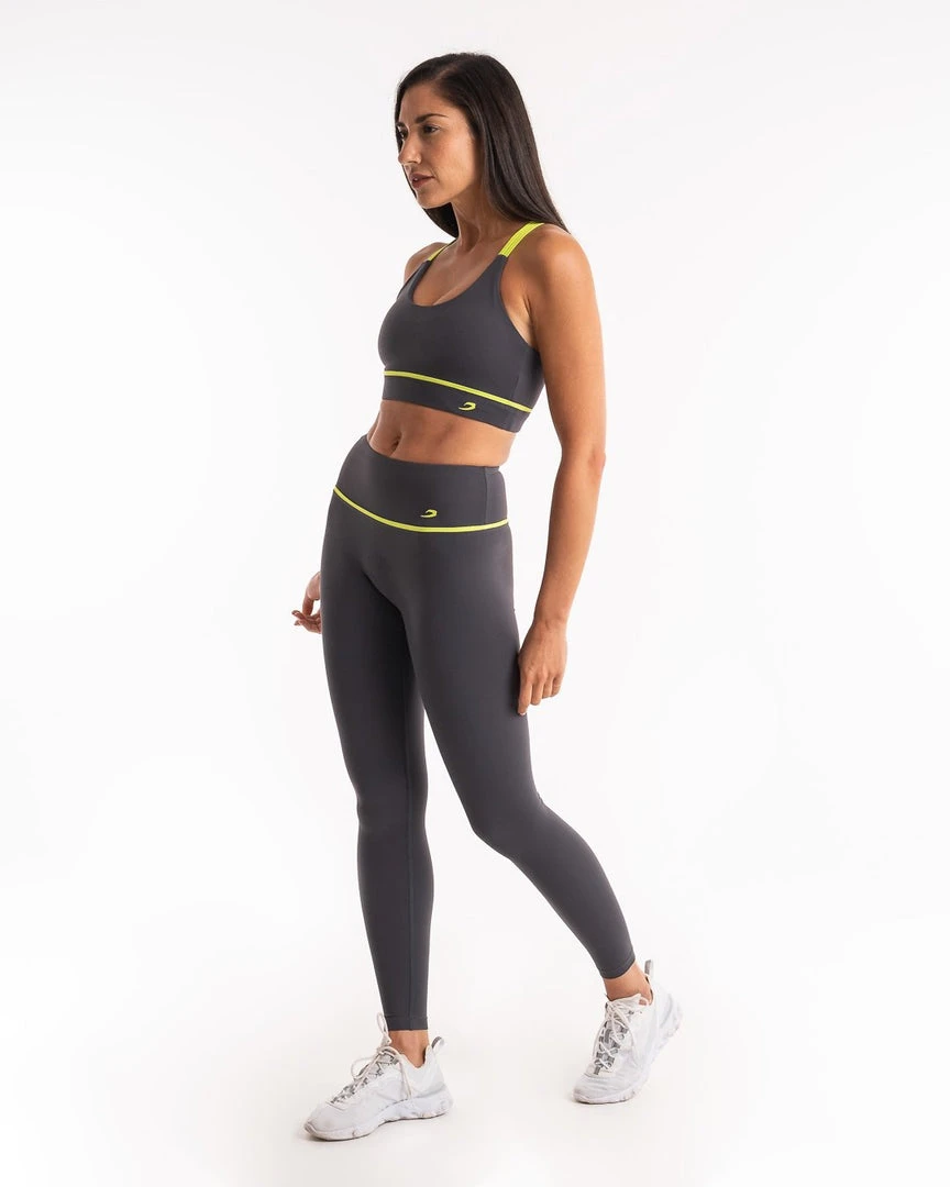 BOXRAW Women Valerie Sports Bra - Charcoal 2 BOXRAW Women Valerie Sports Bra - Charcoal
