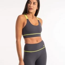 BOXRAW Women Valerie Sports Bra - Charcoal 8 BOXRAW Women Valerie Sports Bra - Charcoal