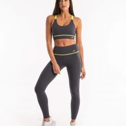 BOXRAW Women Valerie Sports Bra - Charcoal 11 BOXRAW Women Valerie Sports Bra - Charcoal