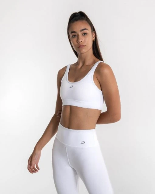 BOXRAW Women Clothing Velez Sports Bra - White 6 BOXRAW Women Clothing Velez Sports Bra - White