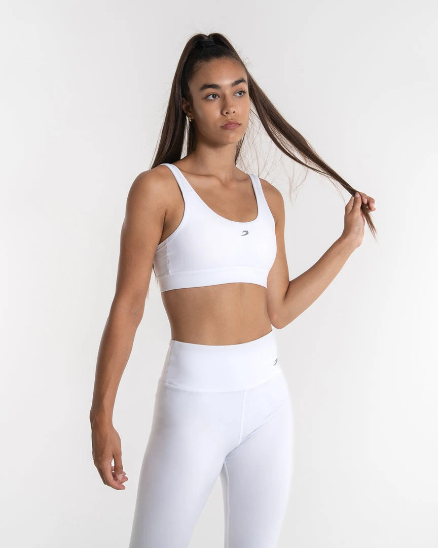BOXRAW Women Clothing Velez Sports Bra - White 3 BOXRAW Women Clothing Velez Sports Bra - White