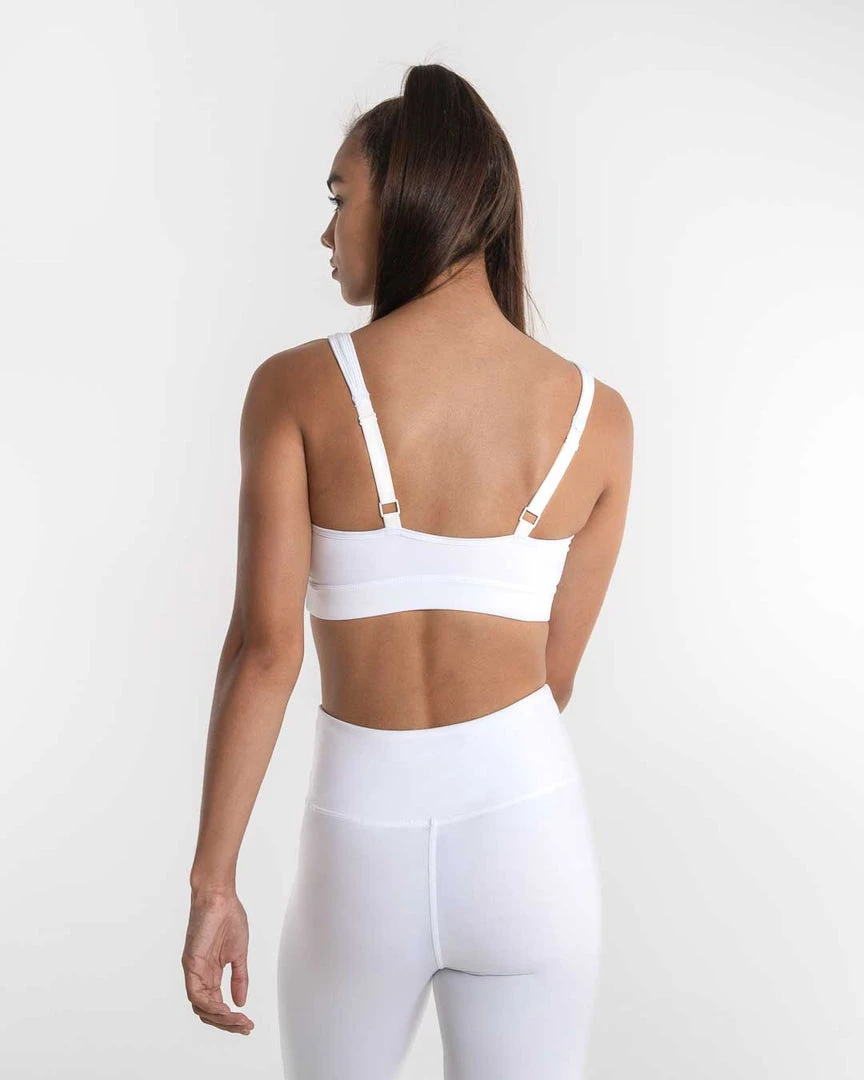 BOXRAW Women Clothing Velez Sports Bra - White 4 BOXRAW Women Clothing Velez Sports Bra - White
