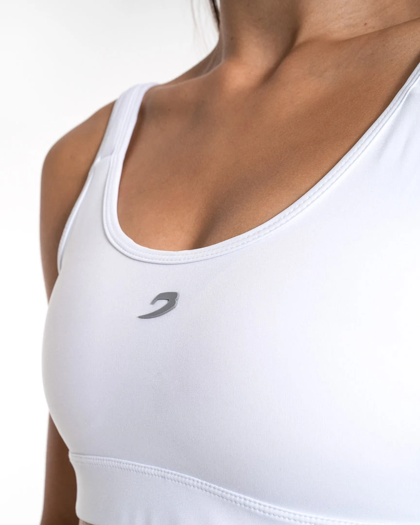 BOXRAW Women Clothing Velez Sports Bra - White 5 BOXRAW Women Clothing Velez Sports Bra - White