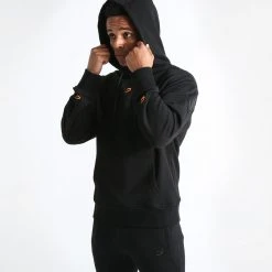 BOXRAW Men Boxing Essentials We Don't Play Boxing Unisex Hoodie - Black