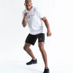 BOXRAW Men Clothing We Don't Play Boxing T-Shirt - White