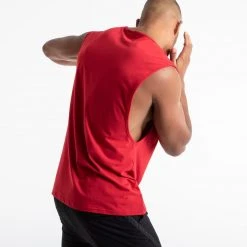 BOXRAW Men Clothing We Don't Play Boxing Muscle Tank - Red 10 BOXRAW Men Clothing We Don't Play Boxing Muscle Tank - Red