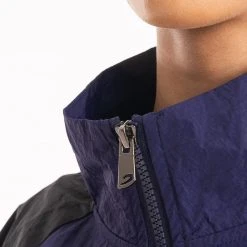 BOXRAW Women Clothing Walker Track Jacket - Black/Navy/Orange