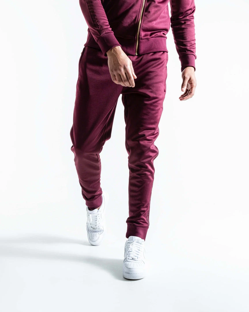 BOXRAW Men Clothing Whitaker Bottoms - Wine 1 BOXRAW Men Clothing Whitaker Bottoms - Wine