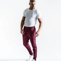 BOXRAW Men Clothing Whitaker Bottoms - Wine 16 BOXRAW Men Clothing Whitaker Bottoms - Wine