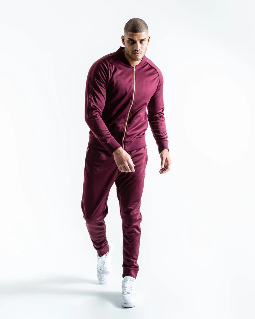 BOXRAW Men Whitaker Jacket - Wine 9 BOXRAW Men Whitaker Jacket - Wine