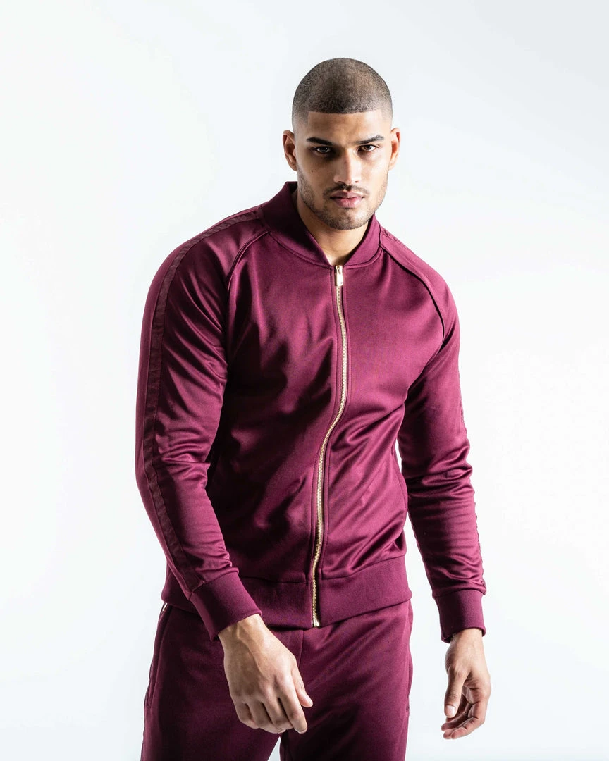 BOXRAW Men Whitaker Jacket - Wine 1 BOXRAW Men Whitaker Jacket - Wine
