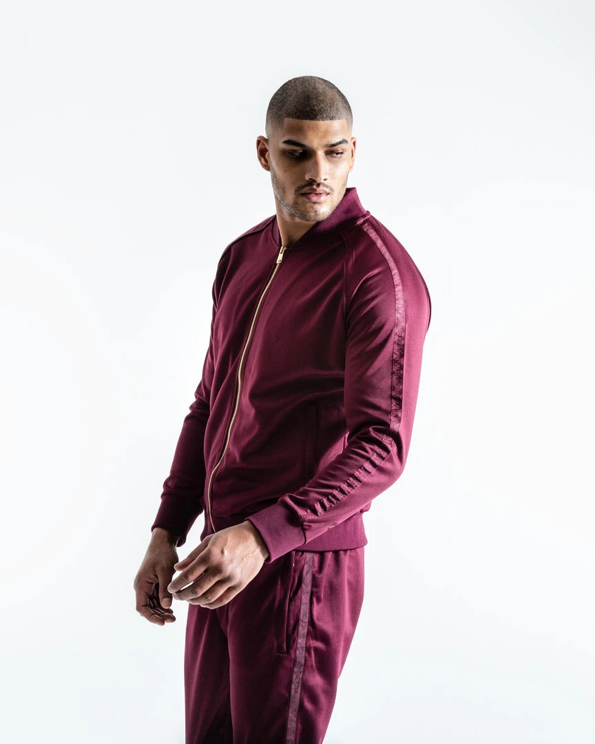 BOXRAW Men Whitaker Jacket - Wine 3 BOXRAW Men Whitaker Jacket - Wine