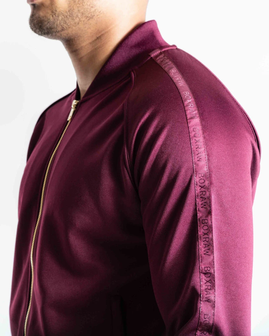 BOXRAW Men Whitaker Jacket - Wine 5 BOXRAW Men Whitaker Jacket - Wine