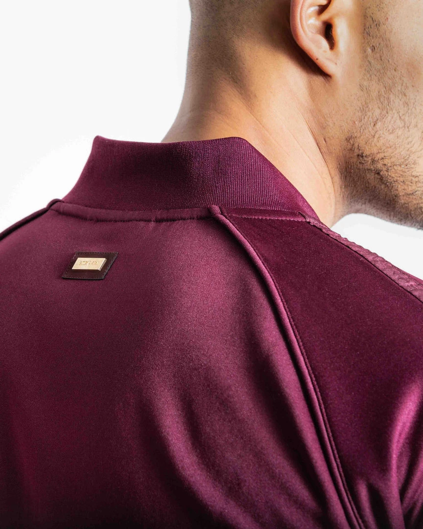 BOXRAW Men Whitaker Jacket - Wine 7 BOXRAW Men Whitaker Jacket - Wine