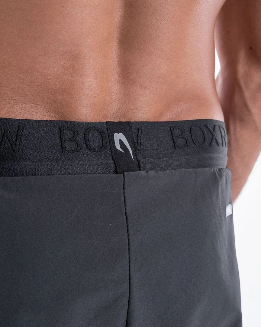 BOXRAW Men Wilde Shorts - Charcoal Clothing 7 BOXRAW Men Wilde Shorts - Charcoal Clothing