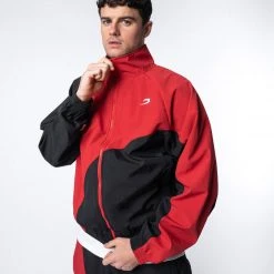 BOXRAW Men Williams Jacket - Black/Red New Releases