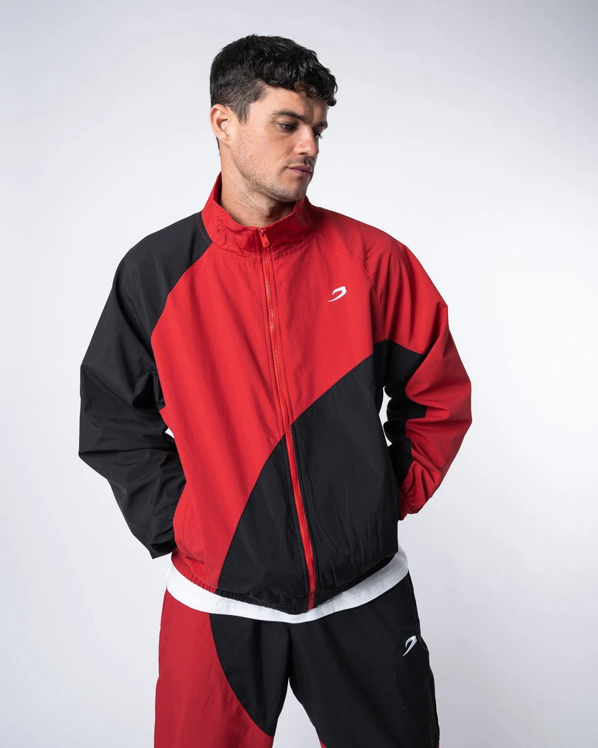 BOXRAW Men Williams Jacket - Black/Red New Releases 3 BOXRAW Men Williams Jacket - Black/Red New Releases