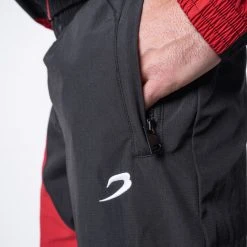 BOXRAW Men Williams Bottoms - Black/Red New Releases