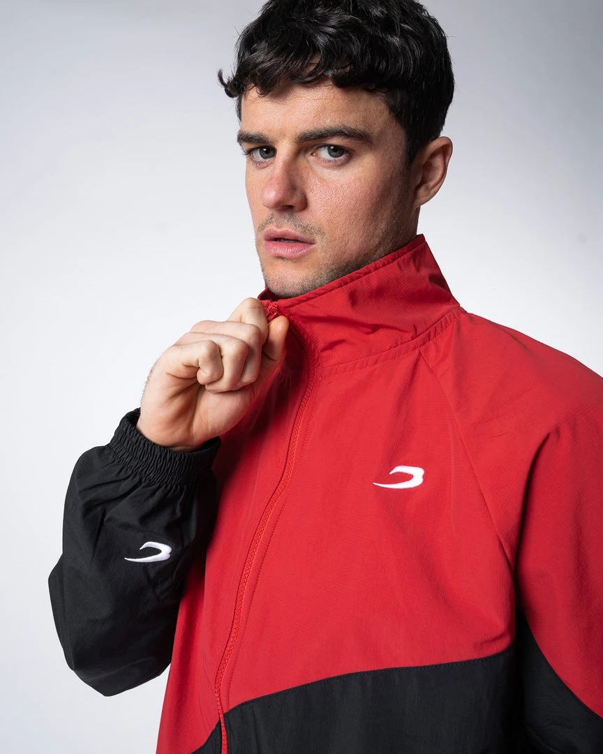 BOXRAW Men Williams Jacket - Black/Red New Releases 6 BOXRAW Men Williams Jacket - Black/Red New Releases