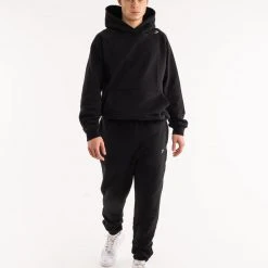 BOXRAW Men Winstone Hoodie - Black New Releases