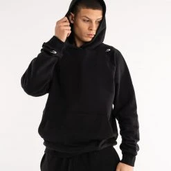 BOXRAW Men Winstone Hoodie - Black New Releases