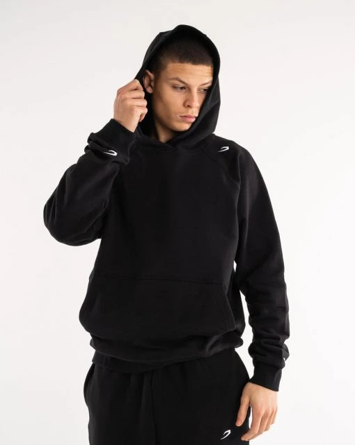 BOXRAW Men Winstone Hoodie - Black New Releases