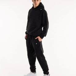 BOXRAW Men Winstone Hoodie - Black New Releases