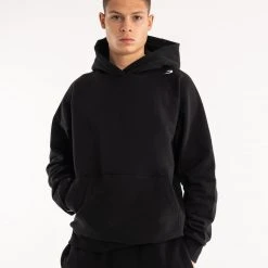 BOXRAW Men Winstone Hoodie - Black New Releases