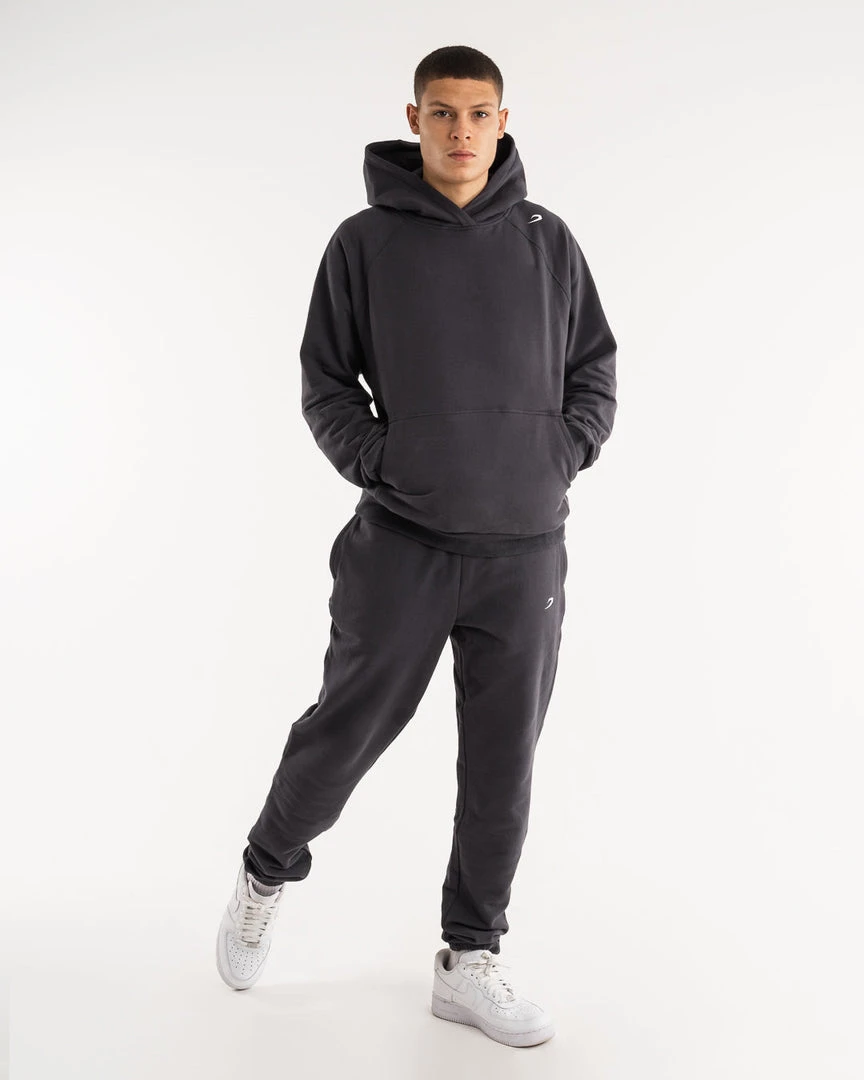 BOXRAW Men Winstone Hoodie - Charcoal 10 BOXRAW Men Winstone Hoodie - Charcoal