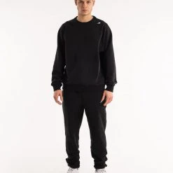 BOXRAW Men New Releases Winstone Sweatshirt - Black 15 BOXRAW Men New Releases Winstone Sweatshirt - Black