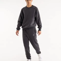 BOXRAW Men Winstone Sweatshirt - Charcoal