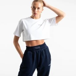 BOXRAW Women Clothing Cropped BOXRAW T-Shirt - White 11 BOXRAW Women Clothing Cropped BOXRAW T-Shirt - White