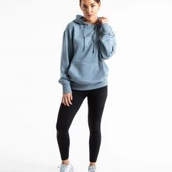 BOXRAW Women Established Unisex Hoodie - Blue