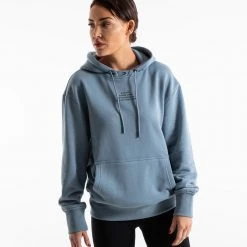 BOXRAW Women Established Unisex Hoodie - Blue 8 BOXRAW Women Established Unisex Hoodie - Blue