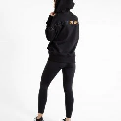 BOXRAW Women We Don't Play Boxing Unisex Hoodie - Black