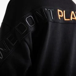 BOXRAW Women We Don't Play Boxing Unisex Hoodie - Black