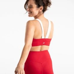 BOXRAW Women Alicia Sports Bra - Red Clothing
