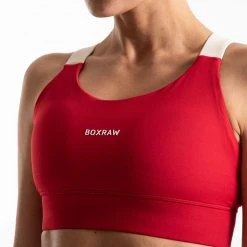 BOXRAW Women Alicia Sports Bra - Red Clothing