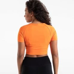 BOXRAW Women Crop Top - Orange